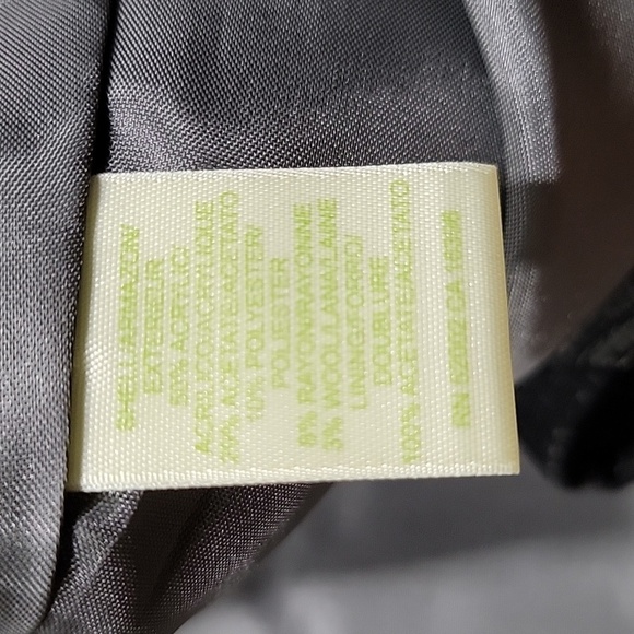 Sigrid Olsen Size 12 Black & Gray Floral Brocade Fitted Jacket Blazer, EUC - Picture 16 of 16